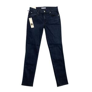 James Jeans Leggings Womens 28 Blue Denim Twiggy Provocateur Skinny Mid Rise